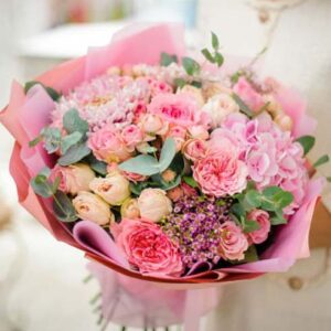 Luxury Pink Roses Elegant